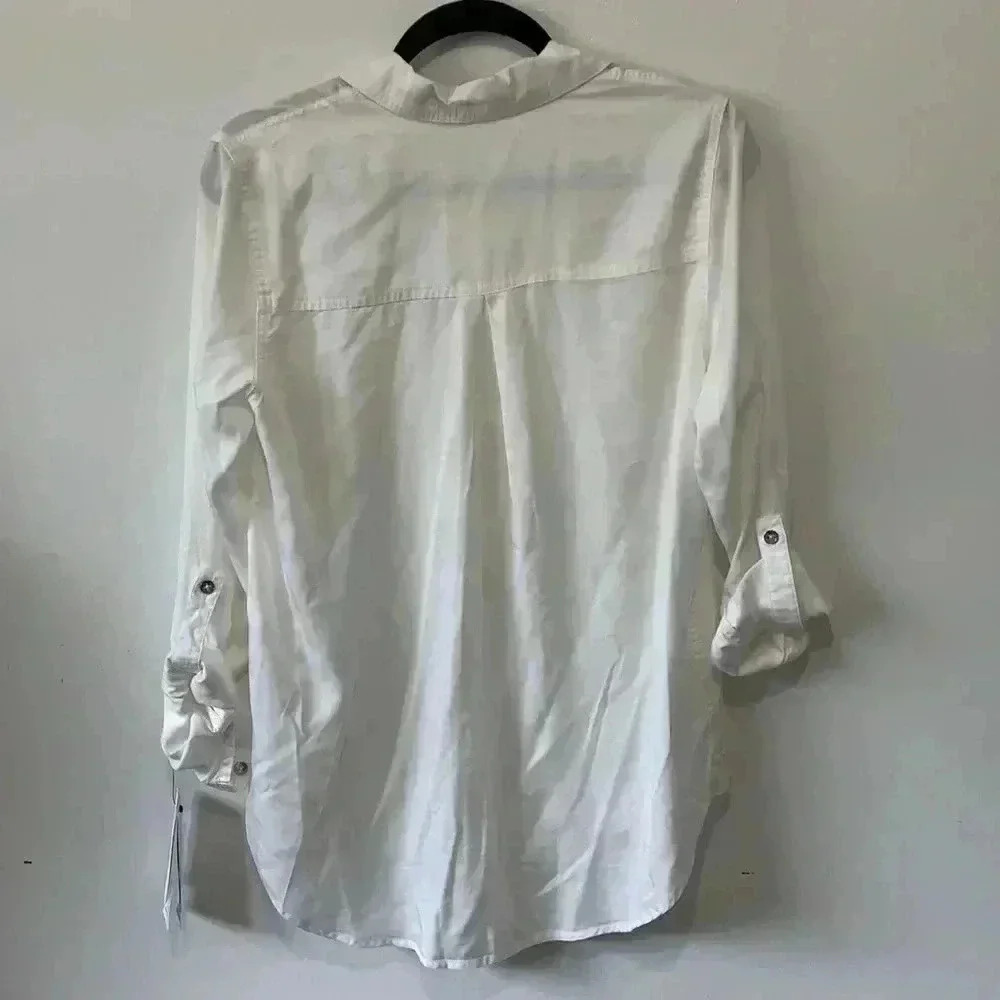 BNWT Calvin  Klein Jeans Tencel button down shirts size S - Picture 3 of 5